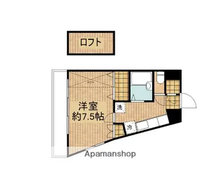 ソレイユビル【502号室】の間取り