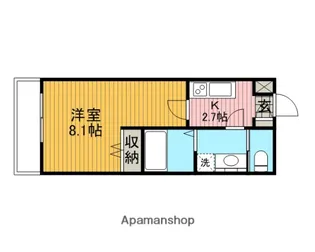 ウィステリア中町【3階】の間取り