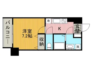PRIMAL MACHIDA【8階】の間取り
