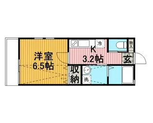 CRANE HILLS【2階】の間取り