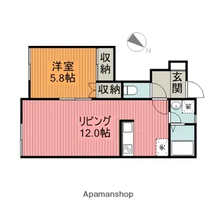 サンリット【1階】の間取り
