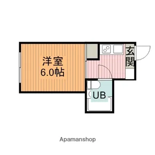 アガーラ岡上【201号室】の間取り