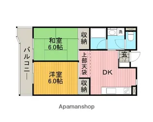 MSコーポ【3階】の間取り