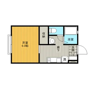 アルカディア【2階】の間取り