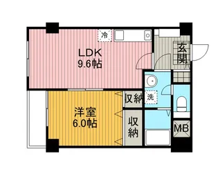 TOPHILL【2階】の間取り