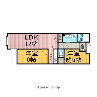パレス町田(分譲)【4階】の間取り