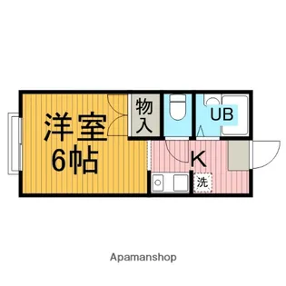 エステートピアフォーレスト【2階】の間取り
