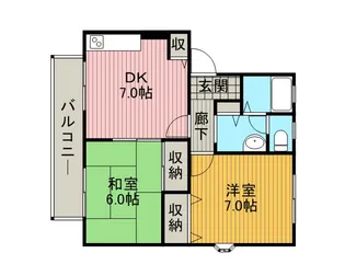 グレイスプラザ Ⅱ【1階】の間取り