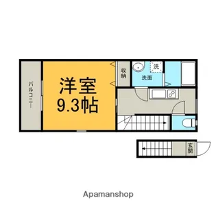 パーシモン【2階】の間取り