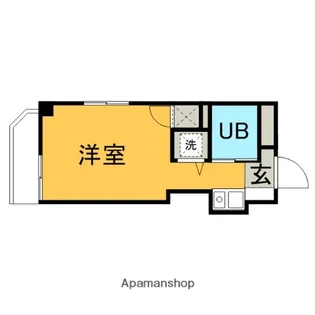 神奈川県相模原市南区東林間3丁目【マンション】の間取り