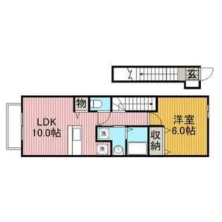 ブライト【2階】の間取り