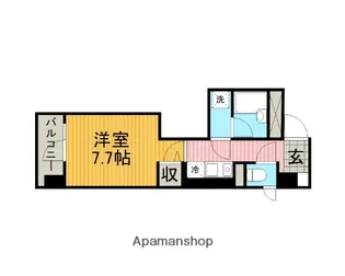 イーストガーデンリバーサイド町田【6階】の間取り