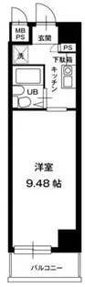 ブルーノコート蒲田【6階】の間取り