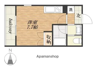 グレイスコート参番館【1階】の間取り