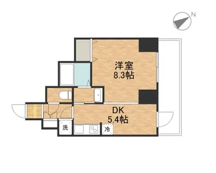 レジディア蒲田【12階】の間取り