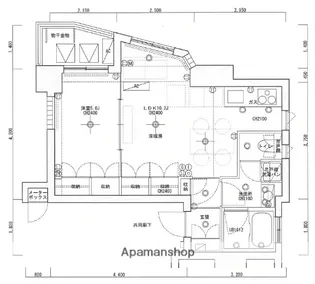エクセルダイア蒲田Ⅴ【7階】の間取り