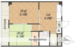 ハイム深澤【302号室】の間取り