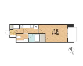 MFPRコート蒲田【3階】の間取り