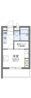 レオパレスK【1階】の間取り