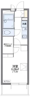 レオパレスヴィハール南六郷【3階】の間取り