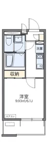レオネクストグレイスコーポ薩摩【2階】の間取り