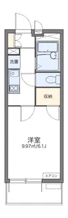 レオパレス大森南【1階】の間取り