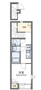 レオネクストミネルヴァ【2階】の間取り