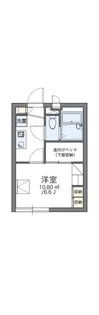 レオパレスオブリカーサ【2階】の間取り