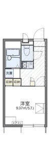 レオパレスシーガル羽田【1階】の間取り