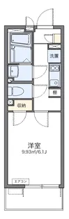 レオネクストエステート旗の台【3階】の間取り
