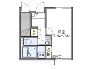 レオネクストNANA【1階】の間取り