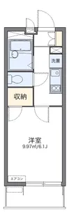 レオパレスシリウス【3階】の間取り