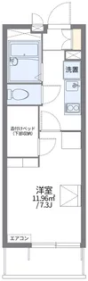 レオパレスISHIDA【1階】の間取り