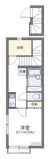 レオネクストかず【2階】の間取り