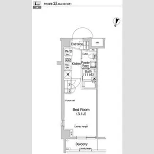 プラウドフラット学芸大学Ⅱ【3階】の間取り