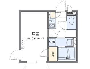 レオネクストルミネスⅠ【2階】の間取り