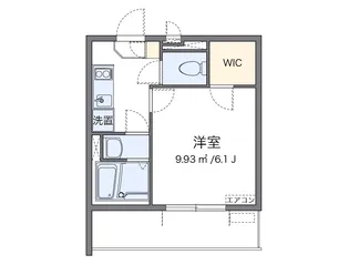 クレイノかがやき【2階】の間取り