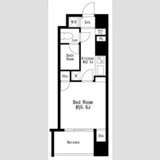 プライムアーバン日本橋茅場町【3階】の間取り