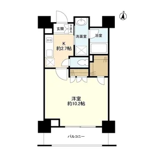 スタイリオ蒲田【12階】の間取り