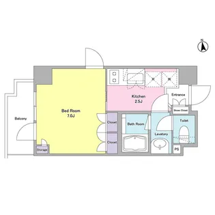 コンフォリア三田トロワ【2階】の間取り