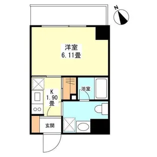 サンクレスト弐番館【9階】の間取り