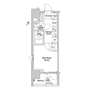 コンフォリア品川EAST【11階】の間取り