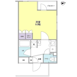 プレディアスタイル西麻布【3階】の間取り