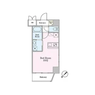 DORMOUSE 和【10階】の間取り