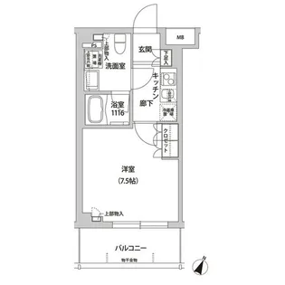 フレアージュ白金台【3階】の間取り