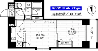 ステージファースト新御徒町【3階】の間取り