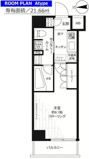 ステージグランデ大森アジールコート【3階】の間取り