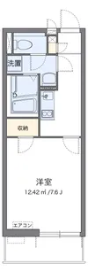 クレイノライズ日吉【1階】の間取り
