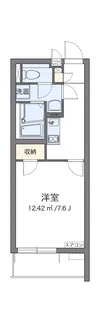 クレイノアウリィ仲六郷【4階】の間取り