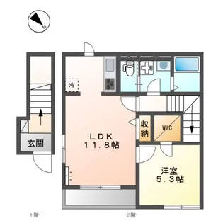 ARIETTA【2階】の間取り